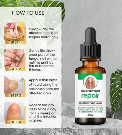 Nail Growth & Repair Oil (30ml x 2) | Almond-Enriched Strengthening & Cuticle Care Serum
