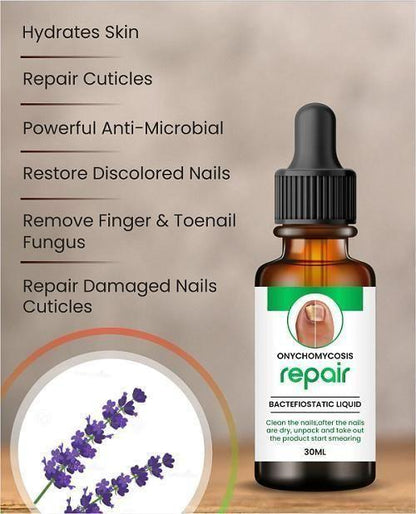 Nail Growth & Repair Oil (30ml x 2) | Almond-Enriched Strengthening & Cuticle Care Serum