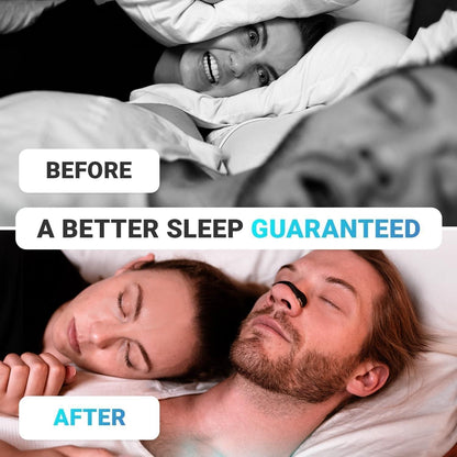 Breathing Nasal Strip Starter Kit | Anti-Snoring & Easy Breathing Silicone Strips (Pack of 1)