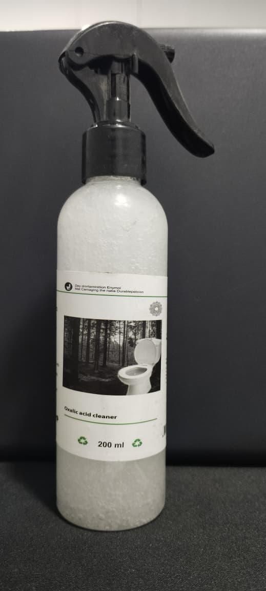 Multi-Purpose Oxalic Acid Stain Removal Spray 200MLMulti-Purpose Oxalic Acid Stain Removal Spray (200ml) | Powerful Rust, Hard Water & Tough Stain Cleaner