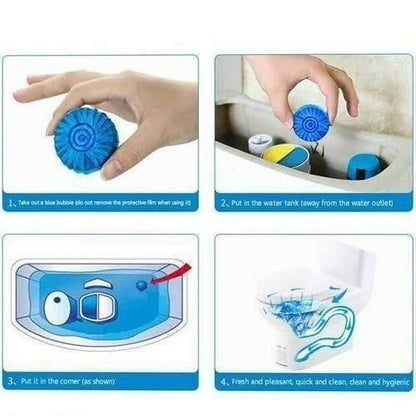Toilet Cleaning Tablet - Toilet Deodorizer Bathroom Cleaner Tablet